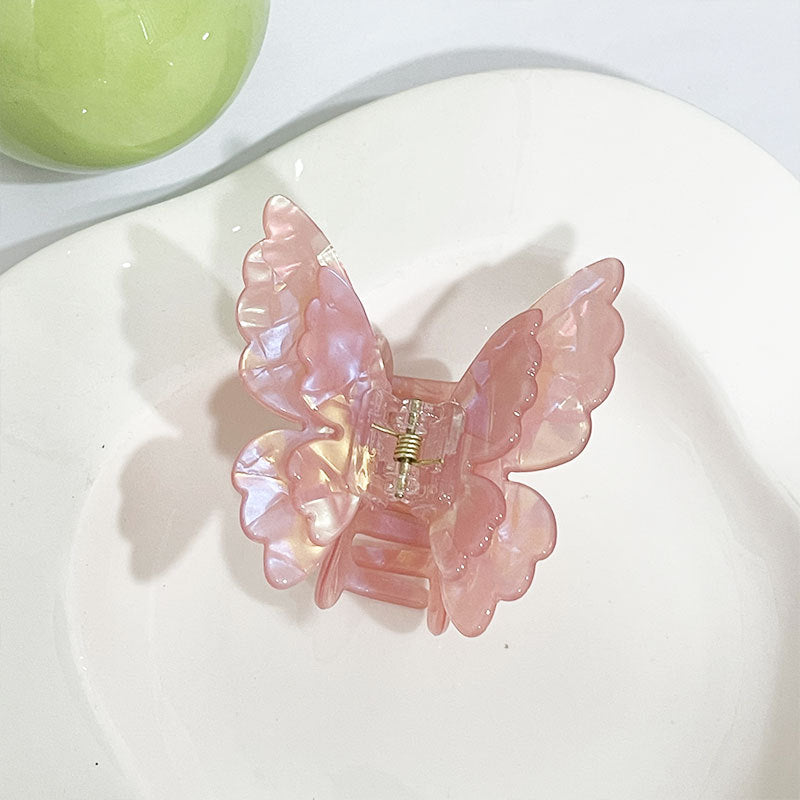 Wholesale Butterfly Acetate Streamer Shark Clip